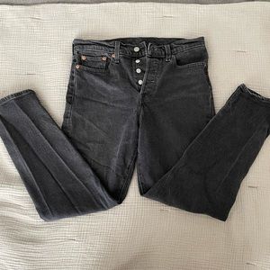 Black Levi jeans